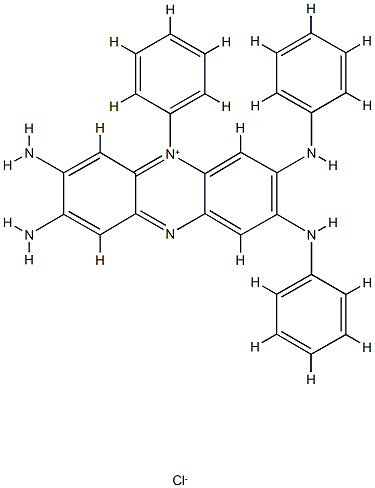 对氮蒽蓝, 8004-98-6, 结构式