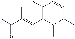 3-Buten-2-one,3-methyl-4-(2,5,6-trimethyl-3-cyclohexen-1-yl)-(4CI) Structure
