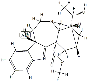ヘイネアニンヒドロキシインドレニン 化学構造式