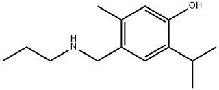 3,4-Xylenol,6-isopropyl-alpha4-(propylamino)-(8CI) Structure