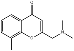 4-Chromanone,2-[(dimethylamino)methyl]-8-methyl-(8CI) Structure