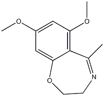 1,4-Benzoxazepine,2,3-dihydro-6,8-dimethoxy-5-methyl-(8CI) Structure