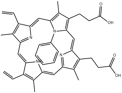 N-phenylprotoporphyrin IX 结构式