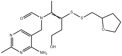 呋喃硫胺 结构式