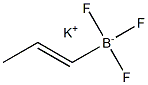 Potassium (E)-propenyl-1-trifluoroborate Structure