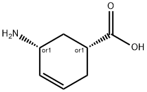 3-Cyclohexene-1-carboxylicacid,5-amino-,(1R,5R)-rel-(9CI) Struktur
