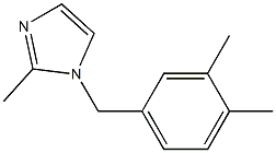 1H-Imidazole,1-[(3,4-dimethylphenyl)methyl]-2-methyl-(9CI) Structure