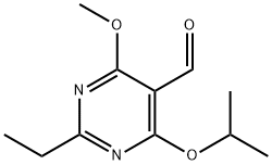 5-Pyrimidinecarboxaldehyde,2-ethyl-4-methoxy-6-(1-methylethoxy)-(9CI) Structure