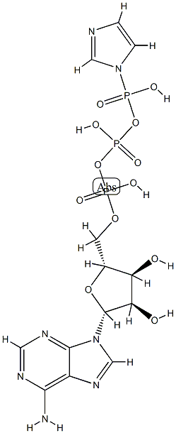 ATP gammaP-imidazolidate Structure