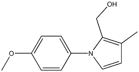 1H-Pyrrole-2-methanol,1-(4-methoxyphenyl)-3-methyl-(9CI) Structure