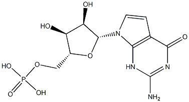 poly(7-deazaguanylic acid) Structure