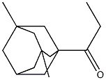 1-Propanone,1-(3,5-dimethyltricyclo[3.3.1.13,7]dec-1-yl)-(9CI) Structure