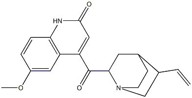 2'-oxoquinidinone 结构式
