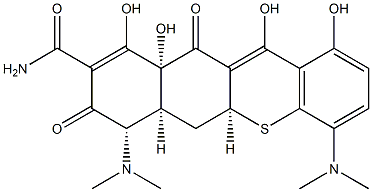 thiaminocycline Struktur