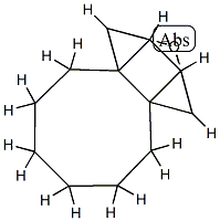 3H-1,3,3a-Methenocycloocta[c]cyclopropa[b]furan,octahydro-(9CI) Structure