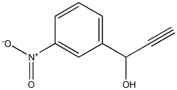 ALPHA-乙炔基-3-硝基苯甲醇, 83494-25-1, 结构式