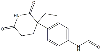 N-formylaminoglutethimide 结构式
