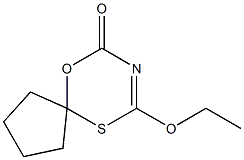6-Oxa-10-thia-8-azaspiro[4.5]dec-8-en-7-one,9-ethoxy-(9CI) Structure