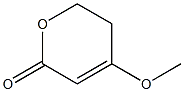 2H-Pyran-2-one,5,6-dihydro-4-methoxy-(9CI) Struktur