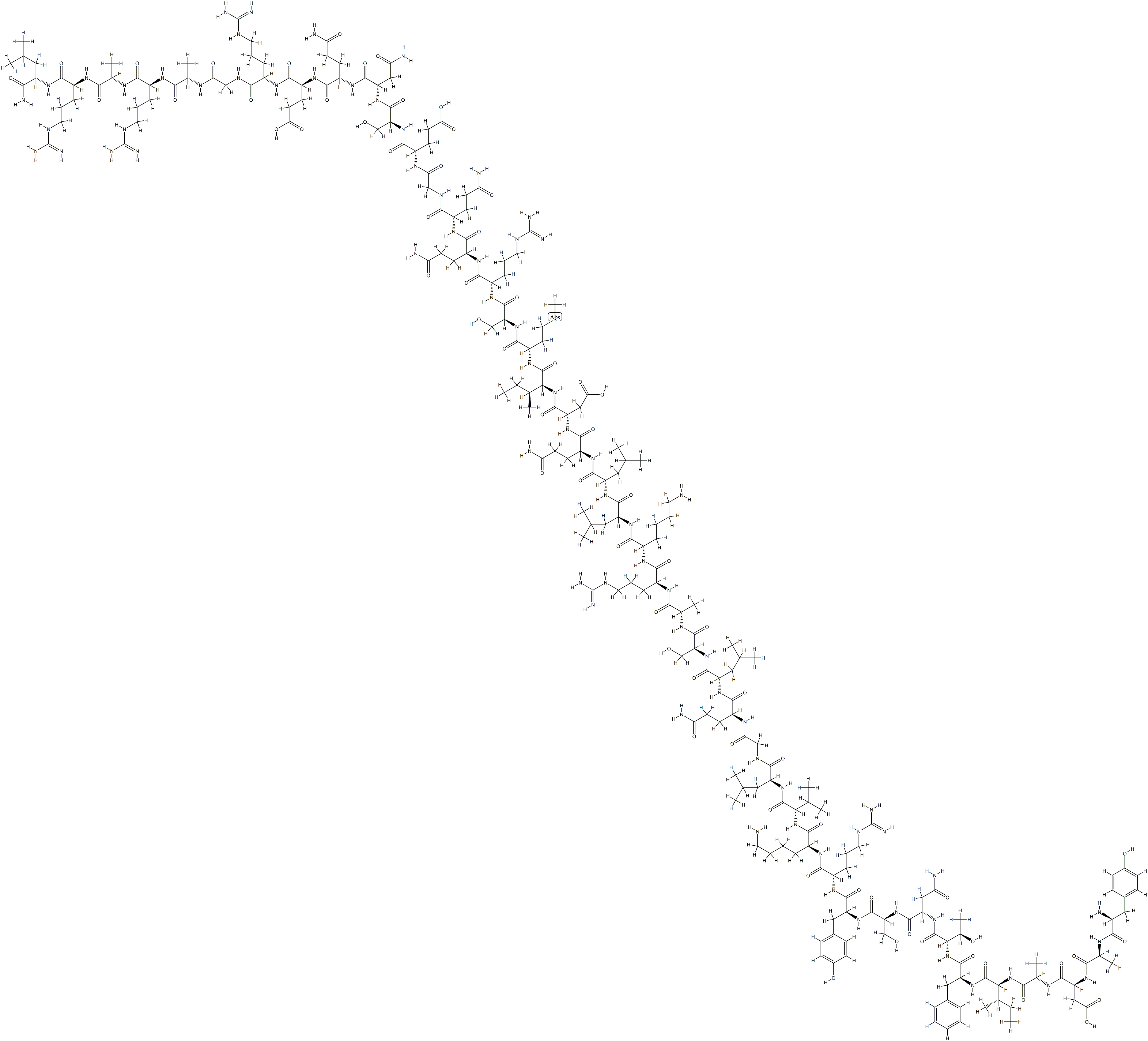 GRF (1-44) (HUMAN) Structure