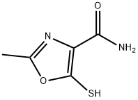 4-Oxazolecarboxamide,5-mercapto-2-methyl-(9CI) 结构式