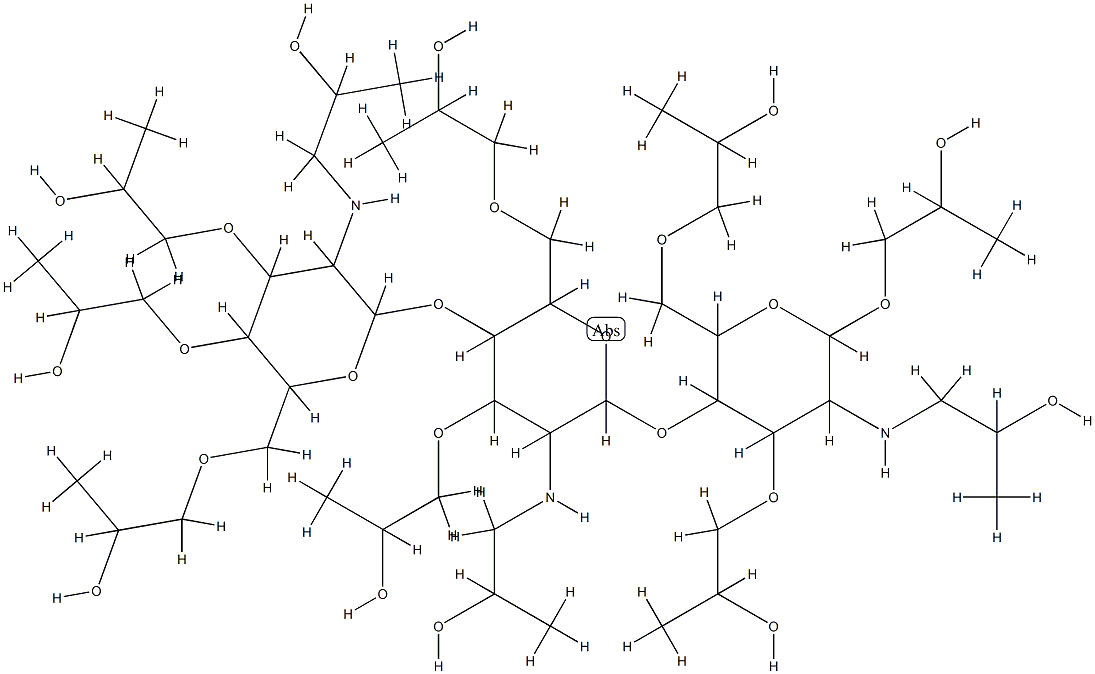 HYDROXYPROPYL CHITOSAN Structure