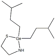 2-azanidylethanethiolate, bis(3-methylbutyl)germanium 结构式