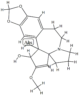 4-HYDROXYCEPHALOTAXINE 结构式
