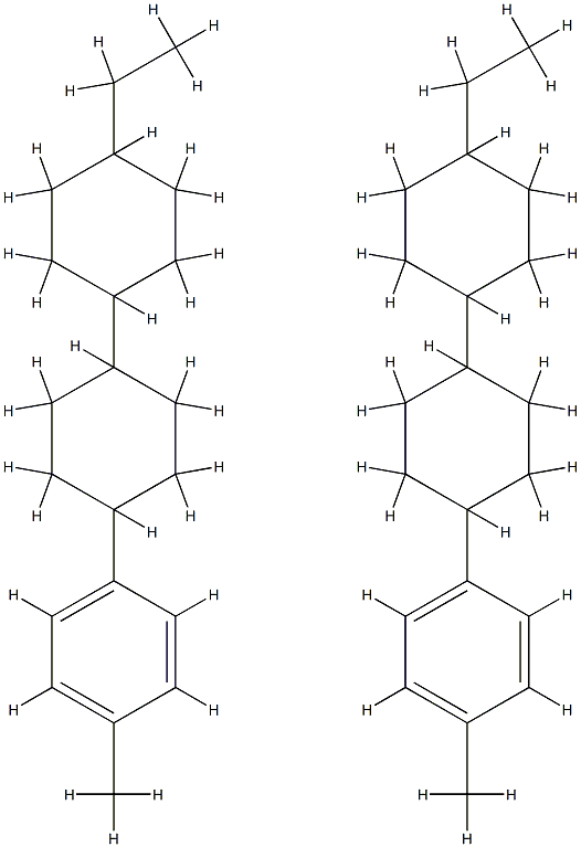4-[反-4-(反-4-乙基环己基)环己基]甲苯 结构式