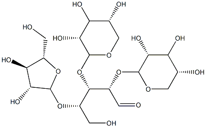 arabinosylxylotriose Structure