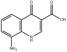 3-Quinolinecarboxylicacid,8-amino-1,4-dihydro-4-oxo-(9CI) Structure