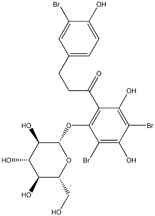 1,3,3'-tribromophlorhizin Structure