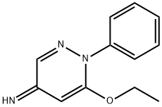 4(1H)-Pyridazinimine,6-ethoxy-1-phenyl-(9CI) Structure