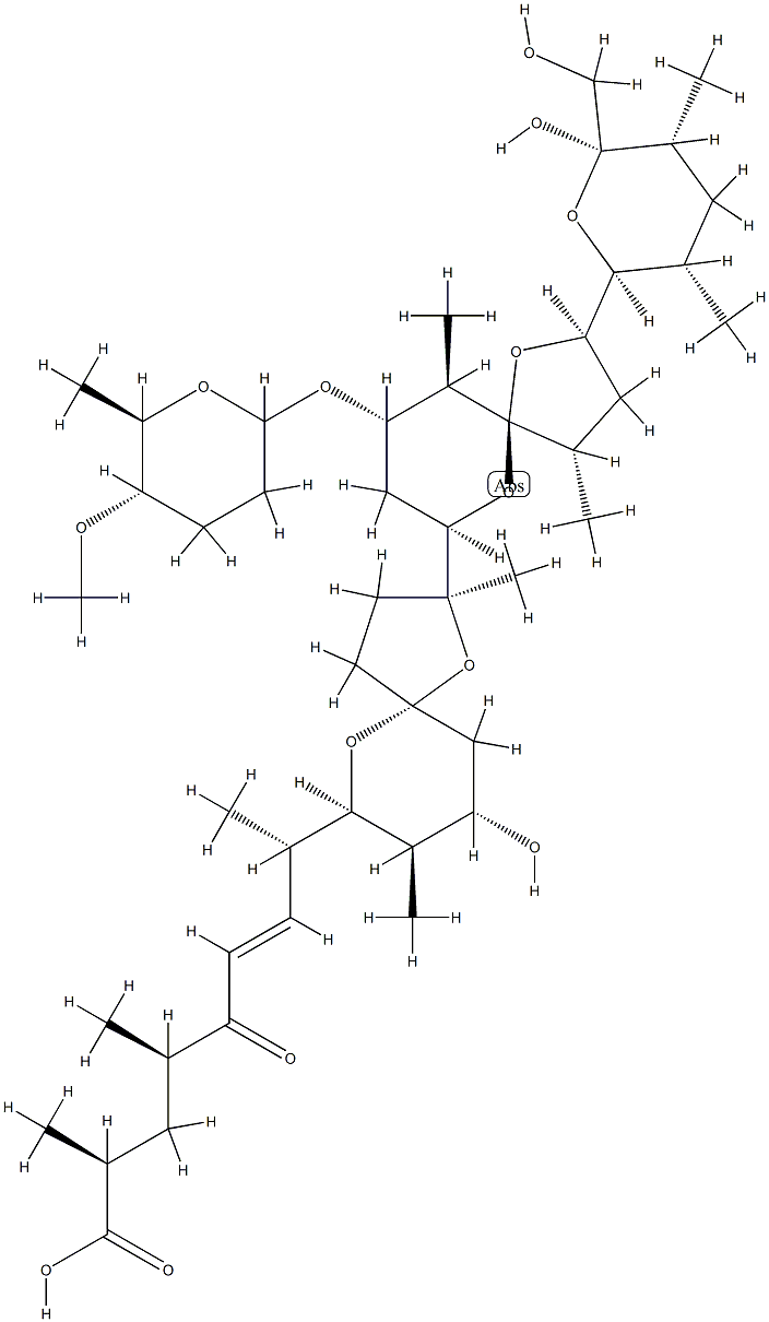 6-Demethyldianemycin Struktur