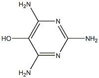 5-Pyrimidinol,2,4,6-triamino-(9CI) Structure