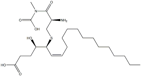 2-norleukotriene D1 Structure