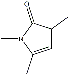 2H-Pyrrol-2-one,1,3-dihydro-1,3,5-trimethyl-(9CI) Structure