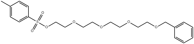 四乙二醇单苄醚对甲苯磺酸酯 结构式