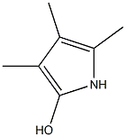 1H-Pyrrol-2-ol,3,4,5-trimethyl-(9CI) Structure