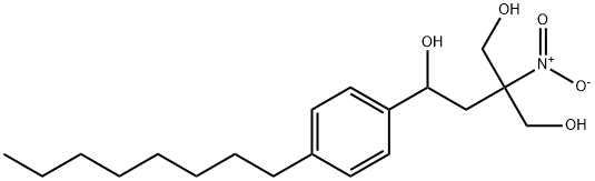 2-羟甲基-2-硝基-4-(4-辛基苯基)-1,4-丁二醇, 899822-99-2, 结构式