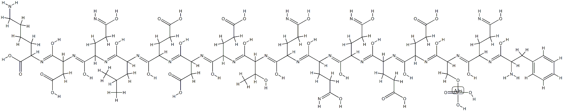 酪蛋白, 9000-71-9, 结构式