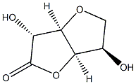 D-Gluconic acid, 3,6-anhydro-, gamma-lactone (9CI) 结构式