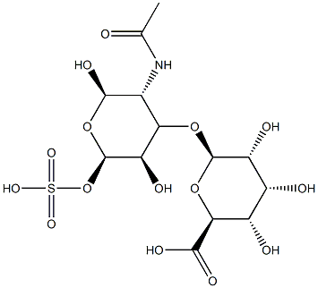 硫酸软骨素 结构式