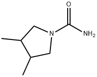 1-Pyrrolidinecarboxamide,3,4-dimethyl-(9CI) 结构式