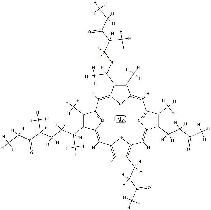 Cytochrome c1 结构式