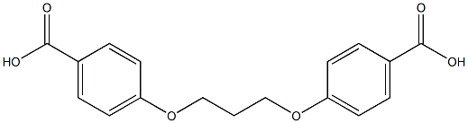 poly(bis(4-carbophenoxy)propane) Structure