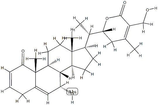 Daturataturin A aglycone Struktur