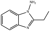 Benzimidazole, 1-amino-2-ethyl- (6CI,7CI) Struktur