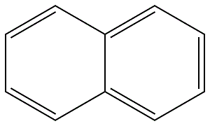 ナフタレン 化学構造式