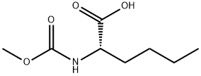 N-甲氧羰基-L-正亮氨酸, 911481-41-9, 结构式